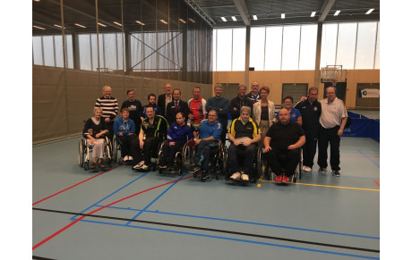 Premier tournoi Handisport