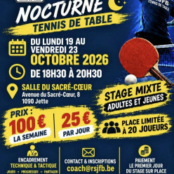 Stage de Toussaint